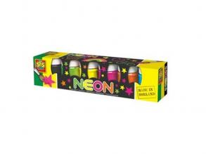 Neonszínű plakátfesték 6 darabos készlet, 6x50ml