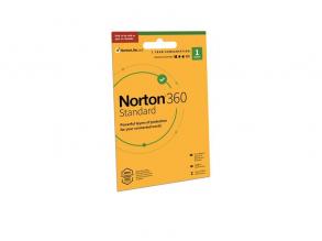 Norton 360 STANDARD 10GB SWS 1 Felhasználó 1 gép 1 éves dobozos vírusirtó szoftver Not for Sale