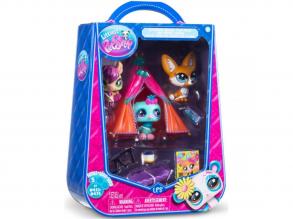 Littlest Pet Shop: Pizsama party 3db játékszett figurával
