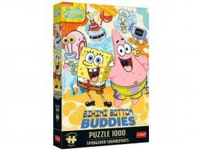 Spongyabob kockanadrág Bikinifenék legjobb barátai 1000 db-os Prémium plus quality puzzle - Trefl