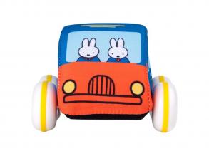 Miffy puha autó - 11 cm