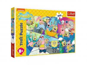 Spongyabob és Bikinifenék lakói 300 db-os puzzle - Trefl