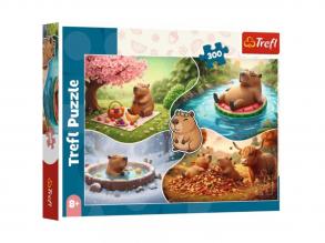 Capybarák 4 évszak 300 db-os puzzle  Trefl