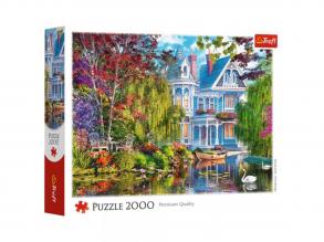 Házikó a tóparton Premium Quality 2000 db-os puzzle  Trefl