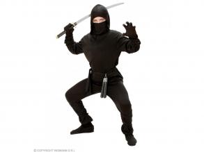 Fekete Ninja fiú jelmez