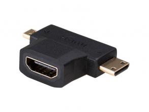 Akyga AK-AD-23 HDMI - miniHDMI - microHDMI 3-as adapter