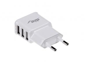 Akyga AK-CH-05 5V/3,1A/15W hálózati USB töltő