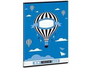 Hőlégballonos Vonalas füzet A/4 81-32