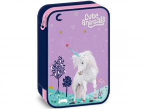 Ars Una Cute Pets Unicorn többszintes tolltartó