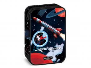 Ars Una: Space Explorer többszintes tolltartó 15,5x22,5x4,5cm