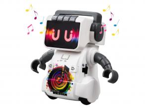 Silverlit Robo Remix Fehér Táncoló Robot - LED világítással