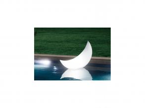 Úszó LED hold forájú lámpa 135*43*89 cm-es