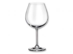 Colibri vörösboros pohár, 650 ml - 6 db
