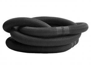 Medence gégecső fekete színű 38 mm-es 45 méteres tekercsben/ 1 méter