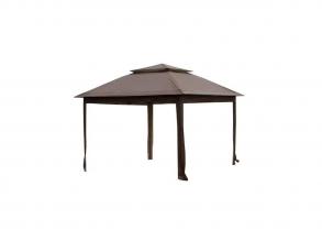 Marimex Vista kerti pavilon, barna színben, 3 x 3 x 2,9 m