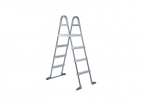 Azuro De Luxe 3 lépcsos medencelétra, 120 cm, antracit szürke