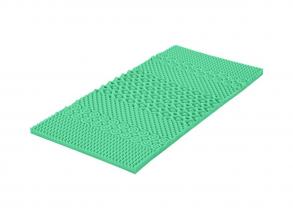 Memóriás ágytakaró aloe 4 cm vastag 160 x 200 cm-es