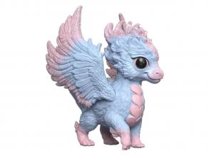 Schleich BAYALA Bébi kristály sárkány figura, 70844