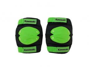 Kawasaki zöld térdvédő és könyökvédő L méret