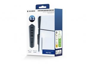 Nacon 2808909 PS5 Slim konzolokhoz USB Hub