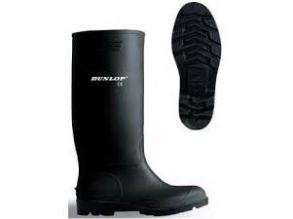 DUNLOP Pricemastor sav- és lúgálló PVC csizma, fekete hosszú 40 (35-48)