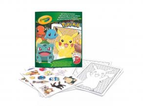Crayola: Color & Sticker - Pokémon foglalkoztató