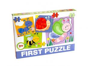 Lepkés Bébipuzzle - D-Toys