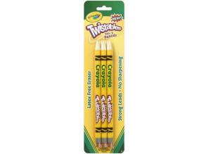 Ceruza 2HB Fekete Csavarozható 3 darabos készlet - Crayola