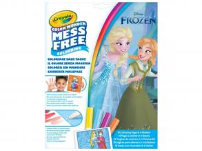 Crayola Color Wonder: Jégvarázs maszatmentes kifestő készlet mappában