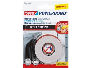 Tesa Extra Power 1,5mx19mm erős kétoldalú ragasztószalag