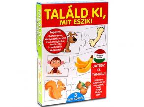 Találd ki mit eszik! párkereső játék