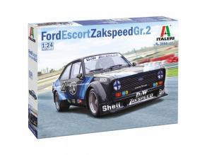 Italeri 1/24 Ford Escort Zakspeed Gr.2 autó makett