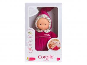 Corolle Babidoux  rózsaszín, illatos puha baba, 20 cm