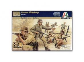 Italeri: II. világháborús Afrika Korps német csapat, 1:72