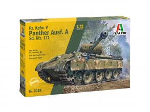 Italeri 1/72 Pz. Kpfw. V Panther Ausf. A Párduc tank makett