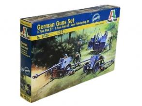 Italeri: II. világháborús német fegyverek makett szett, 1:72