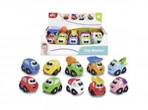 ABC Mosolygós városi munkagépek többféle változatban 1db - Simba Toys