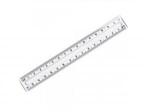 Ars Una: Átlátszó vonalzó 17cm