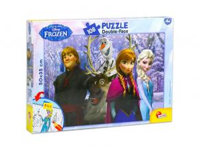 Disney hercegnők: Jégvarázs 108 darabos színezhető puzzle