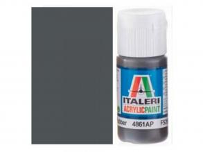 Italeri Flat Rubber (4861AP) - Matt gumi színű makett festék 20ml