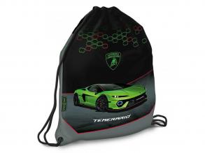 Ars Una: Zöld Lamborghinis tornazsák, sportzsák 32x42cm