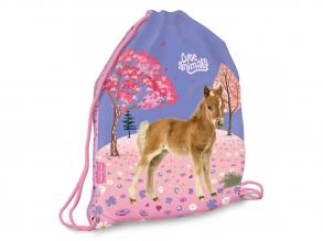 Ars Una: Cute Animals Horse tornazsák, sportzsák 32x42cm