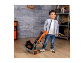 Smoby Black & Decker Bricolo szerszámosláda és görgős munkapult, 3 az 1-ben