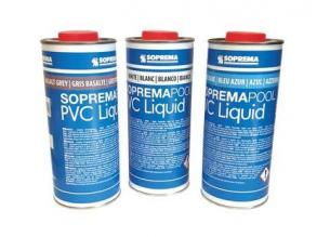 SOPREMAPOOL LIQUID PVC AZURE BLUE 1 liter