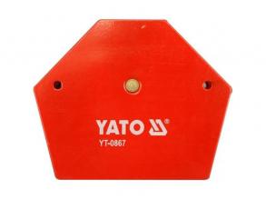 YATO Hegesztési munkadarabtartó mágneses 111x136x24 34kg