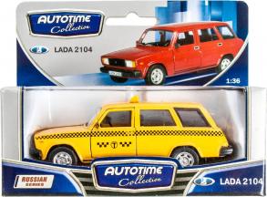 Lada 2104 taxi fémautó 1:34-es méretben