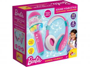 Barbie Sound Your Style szett fejhallgatóval és mikrofonnal - Lisciani
