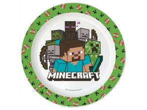Műa. Minecraft mikrózható lapostányér