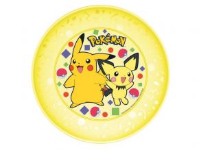 Műanyag Pokemon lapostányér