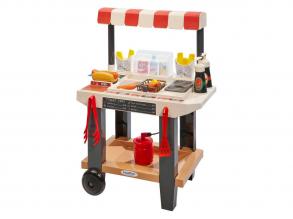 Ecoiffier 100% Chef utcai étel stand - 25 darabos